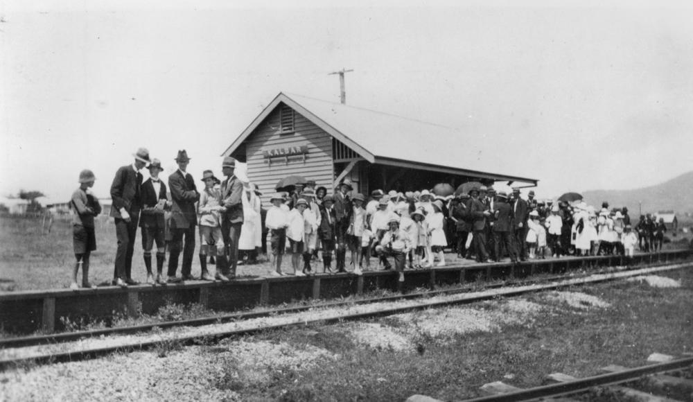 Kalbar railway station - 1925 kalbar-railway-station-1964
